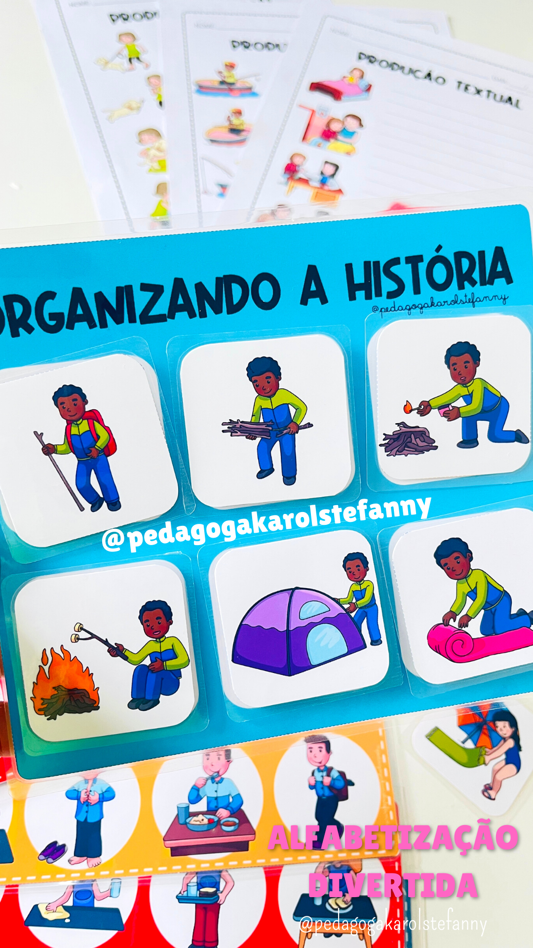 Produção textual - sequência de imagens - Imagem 2