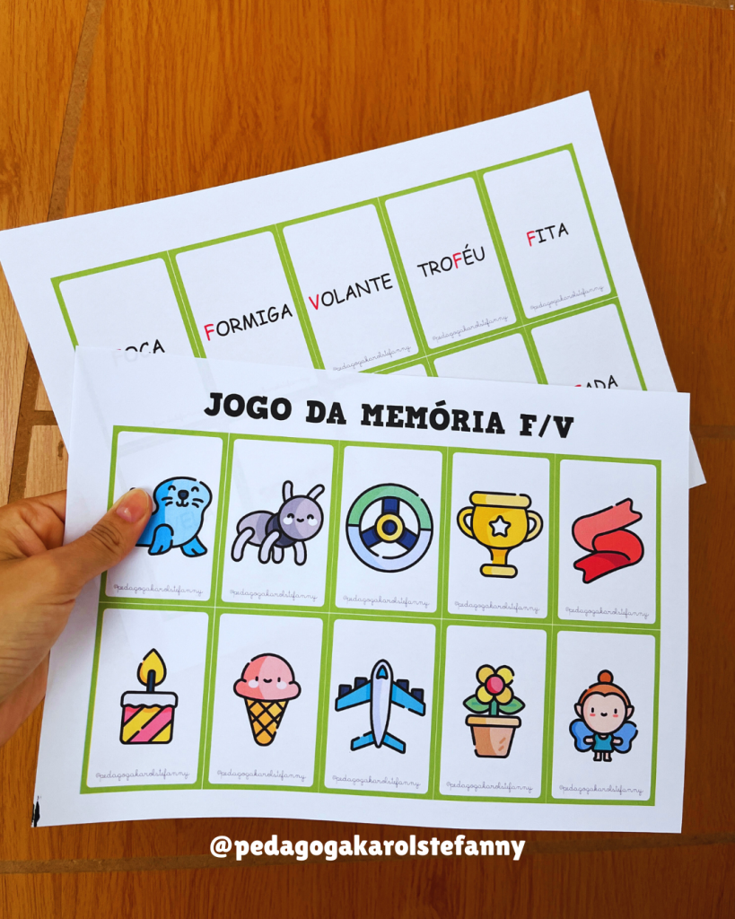 Atividade interativa: F ou V. | Loja Pedagoga Karol Stéfanny