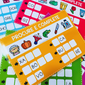 Procure e complete