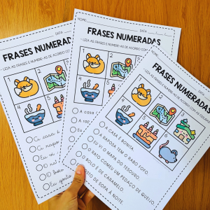 COMBO 151: Frases numeradas.