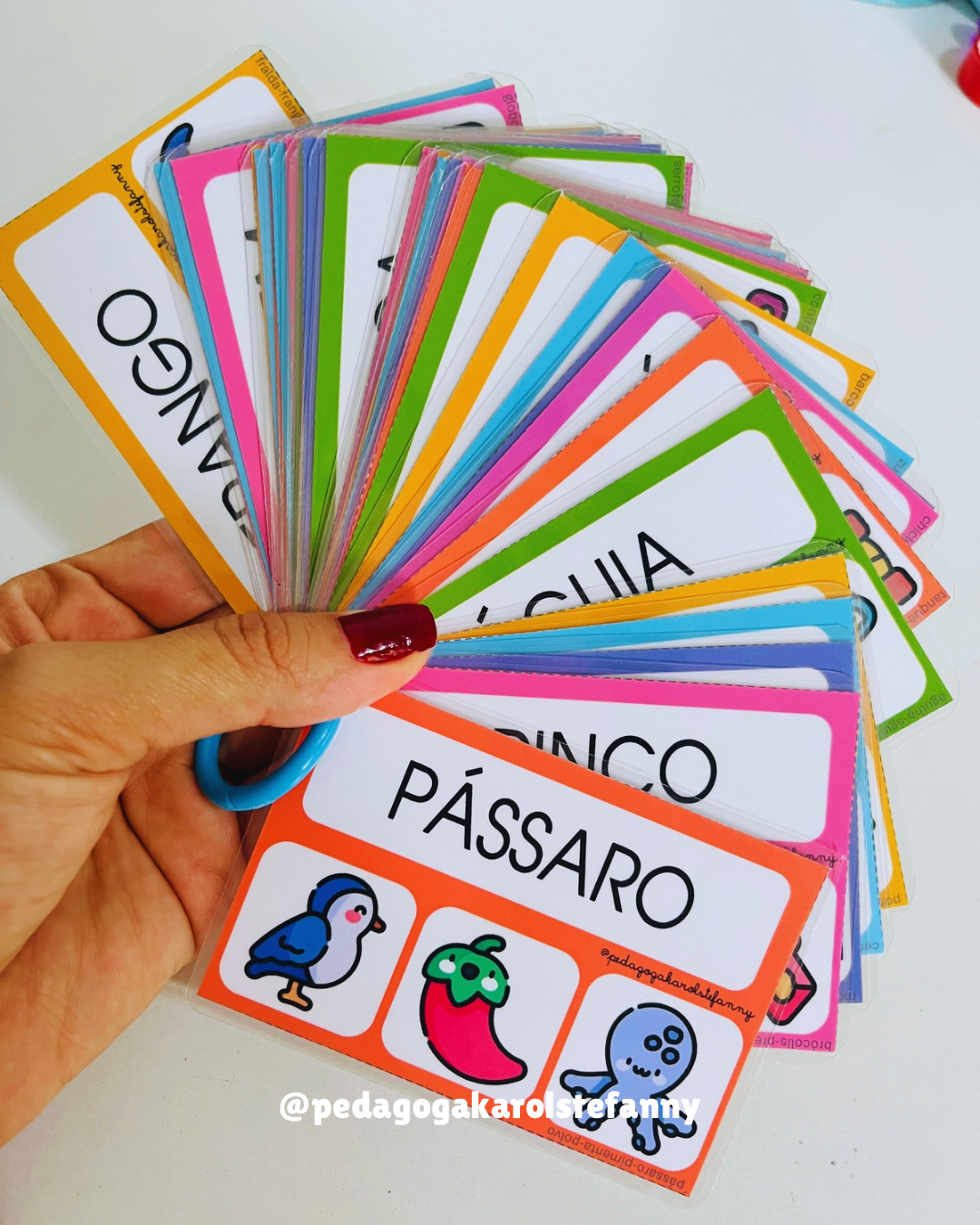 FICHAS DE PALAVRAS COMPLEXAS - Imagem 2