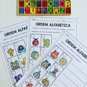 COMBO 184 - Ordem alfabética 2