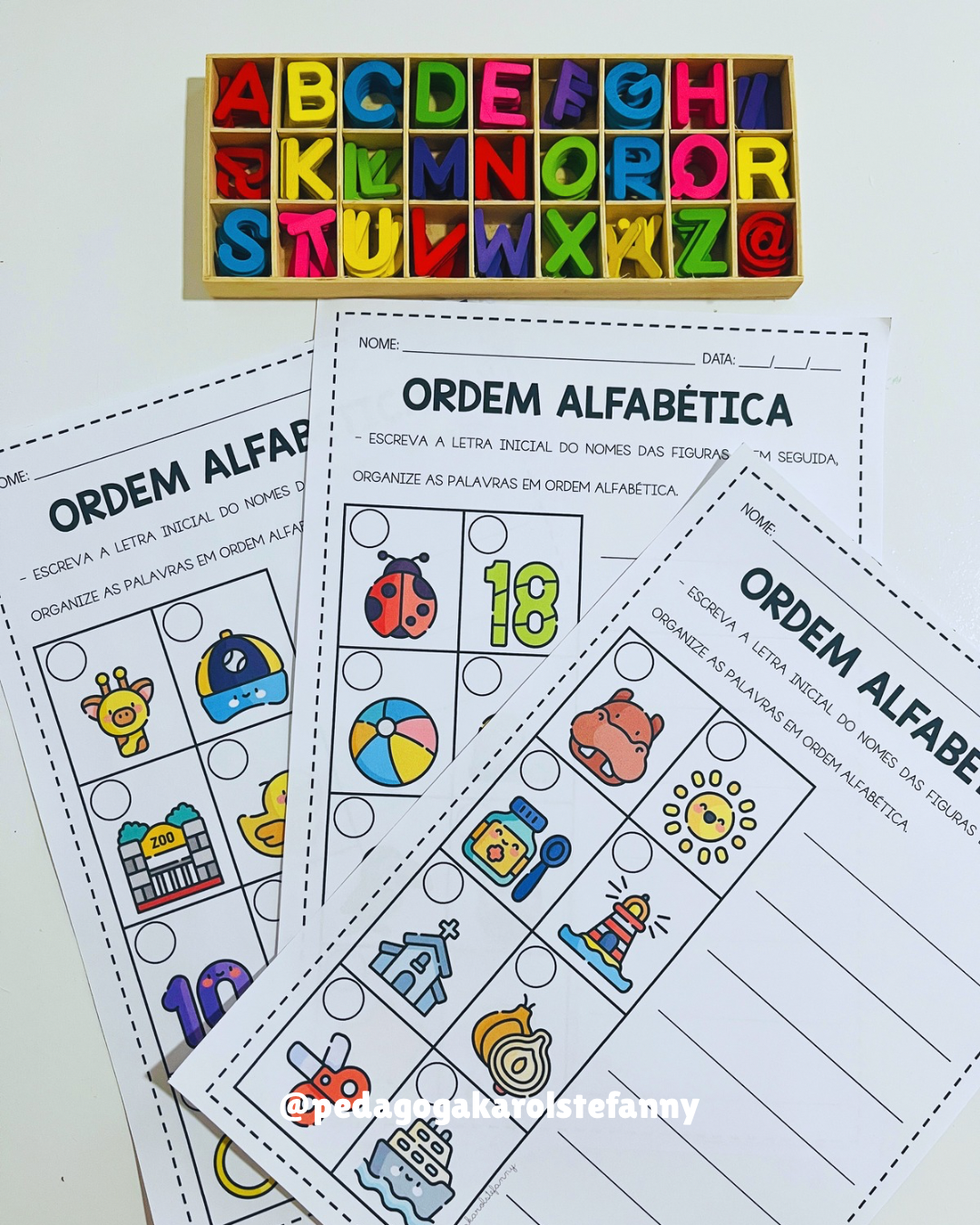 COMBO 184 – Ordem alfabética 2