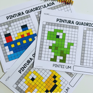 COMBO 182 - Pintura quadriculada