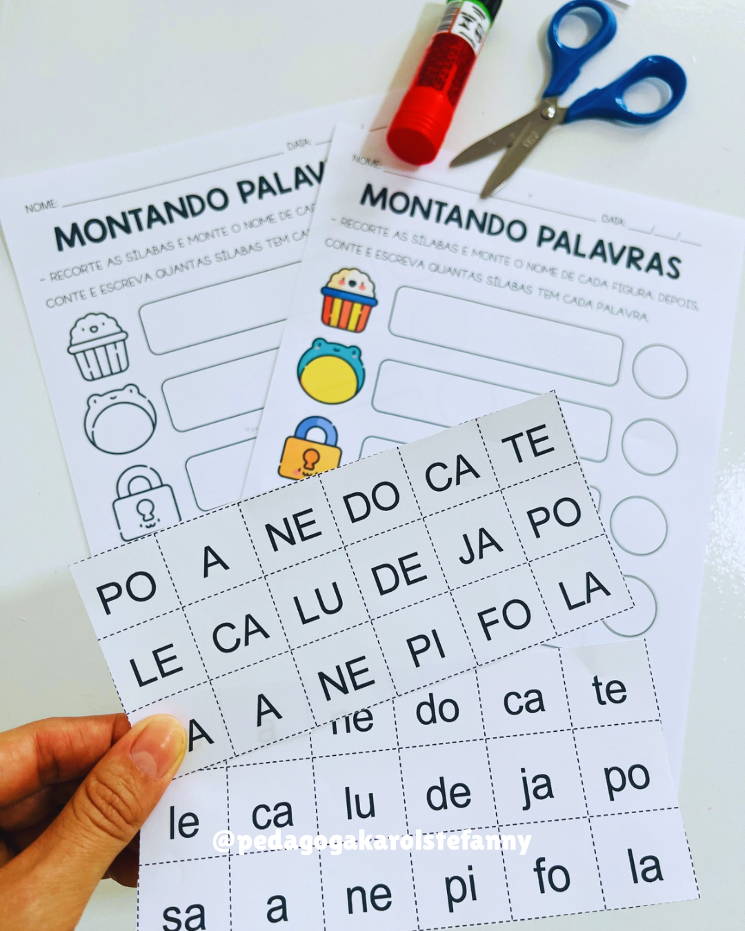 COMBO 191 – Montando palavras
