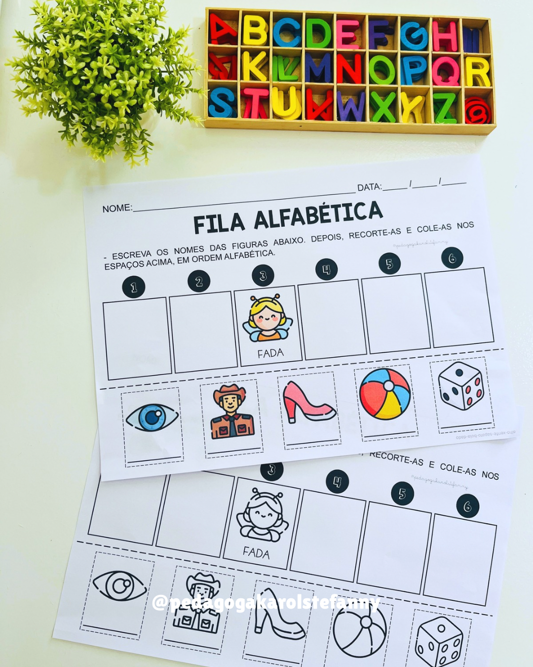 COMBO 194 - Fila alfabética - Imagem 2