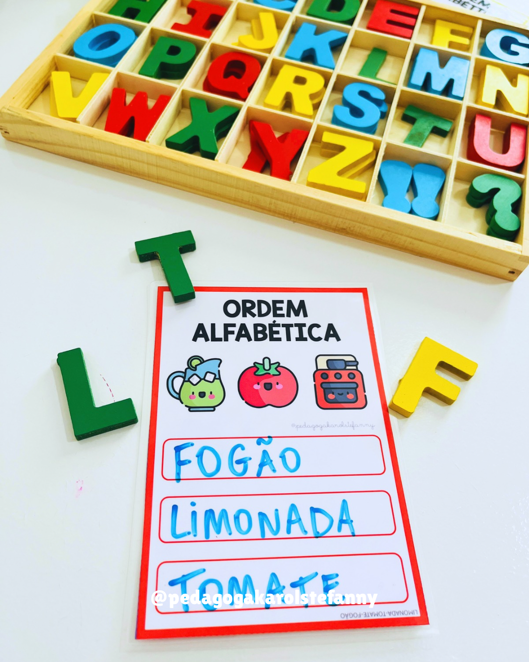 32 CARDS ORDEM ALFABÉTICA - Imagem 4