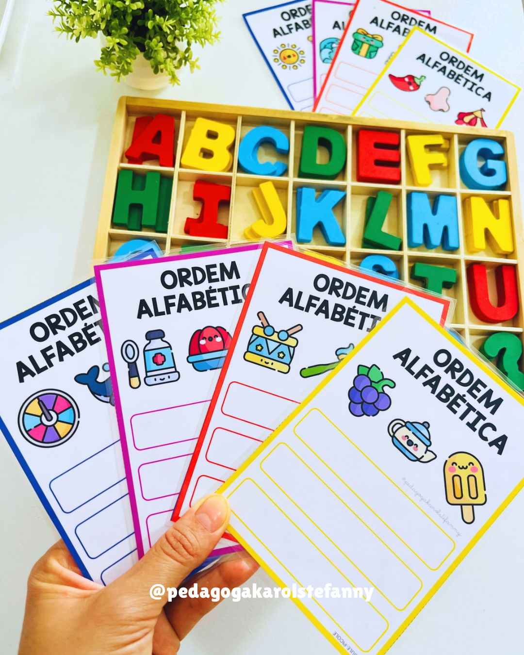 32 CARDS ORDEM ALFABÉTICA