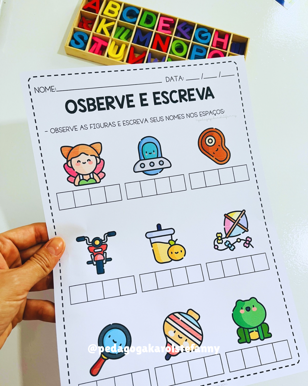 COMBO 193 - OBSERVE E ESCREVA - Imagem 4
