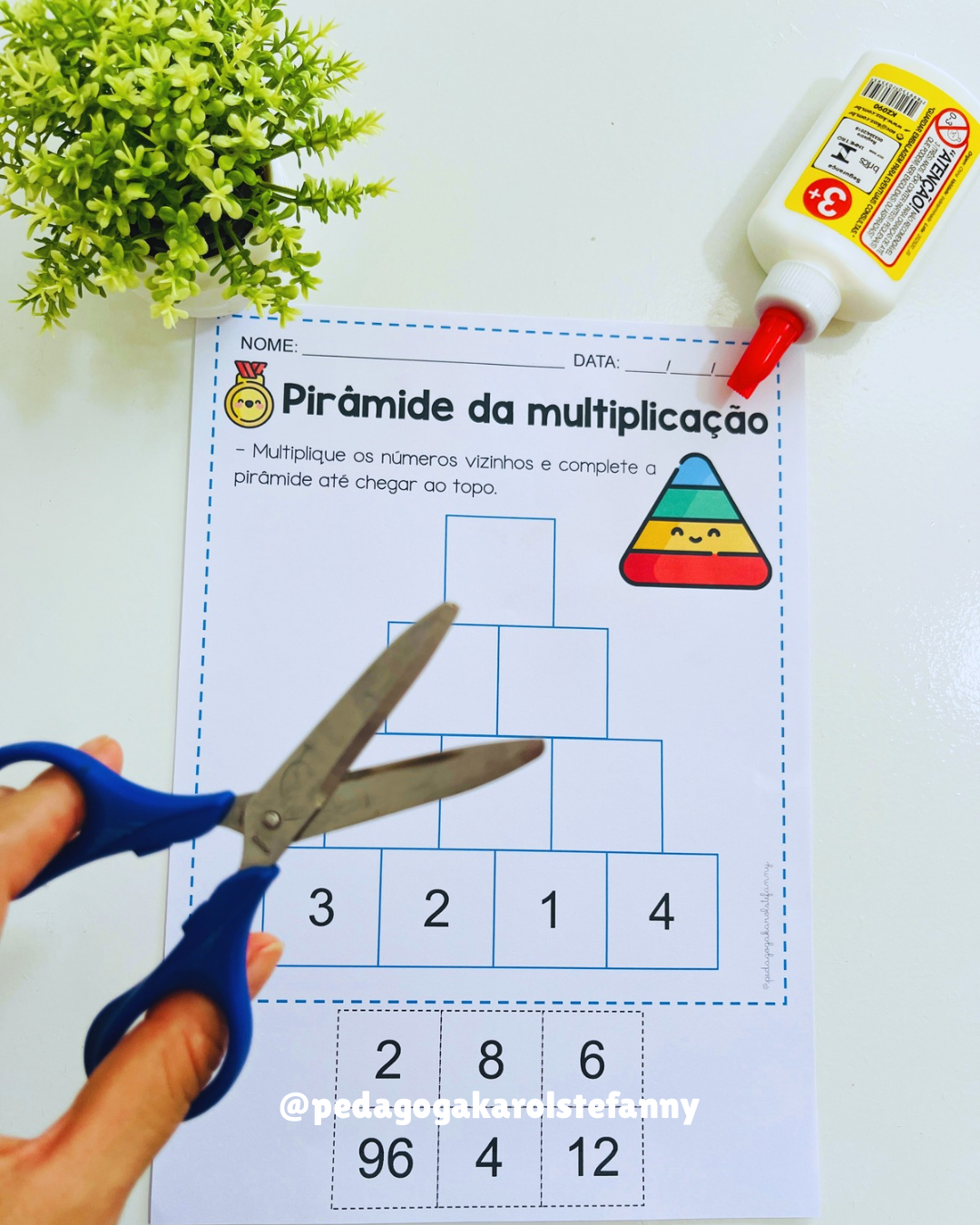 COMBO 197 - Pirâmide da multiplicação - Imagem 2